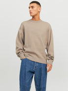 JACK JONES ORIGINALS Ray Crew Neck Atmosphere Jumper Atmosphere front view