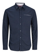 JACK & JONES Remy Detail Sky Captain Shirt Sky Captain side view