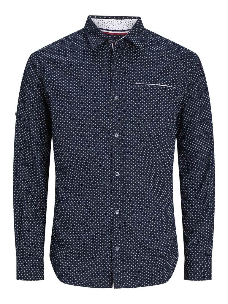 JACK & JONES Remy Detail Sky Captain Shirt Sky Captain side view