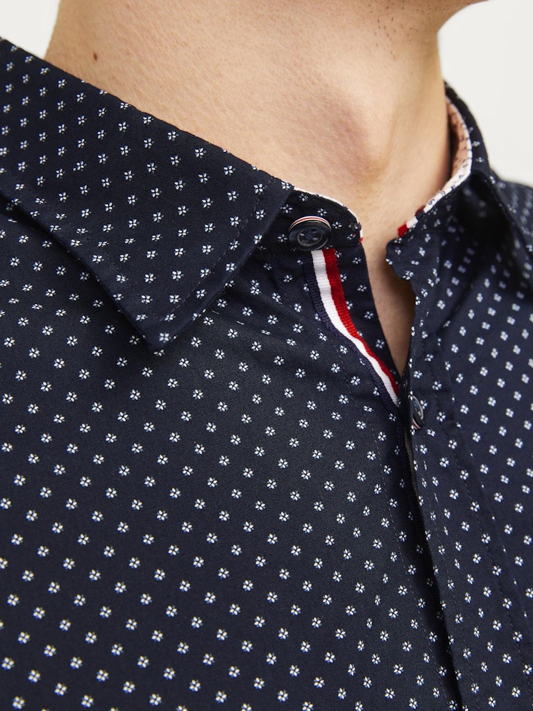 Remy Detail Sky Captain Shirt-Collar view