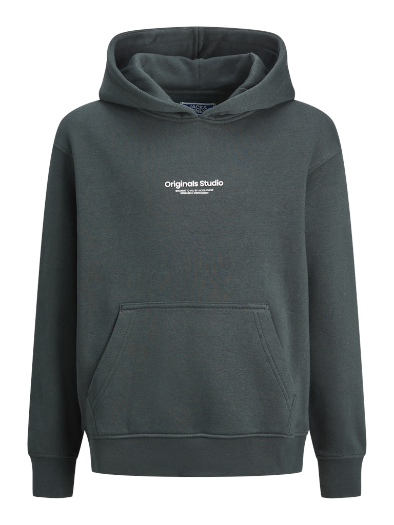 Vesterbro Sweat Junior Forest River Hoodie-Front view