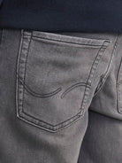 Jack Jones Youths Glenn 998 Junior Boys Grey Slim Jean Grey Denim side view