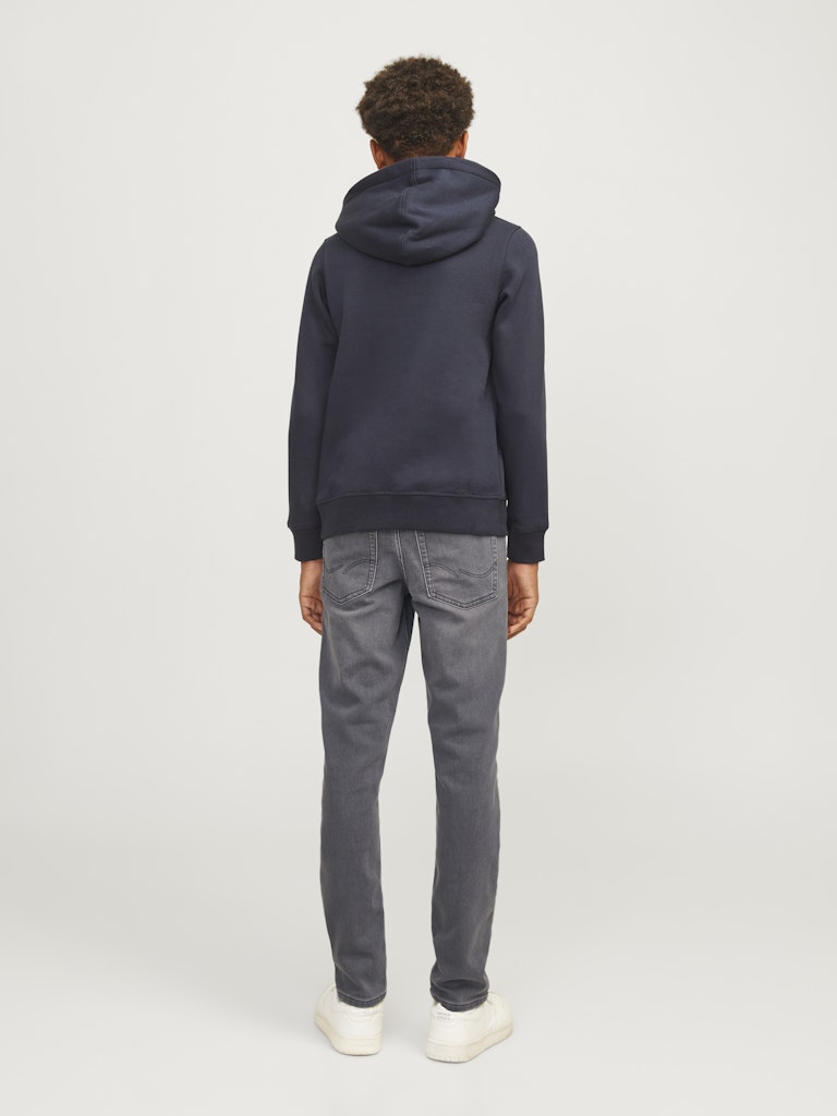 Jack Jones Youths Glenn 998 Junior Boys Grey Slim Jean Grey Denim back view