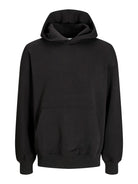 JACK & JONES Urban Edge Black Sweat Hoodie Black side view