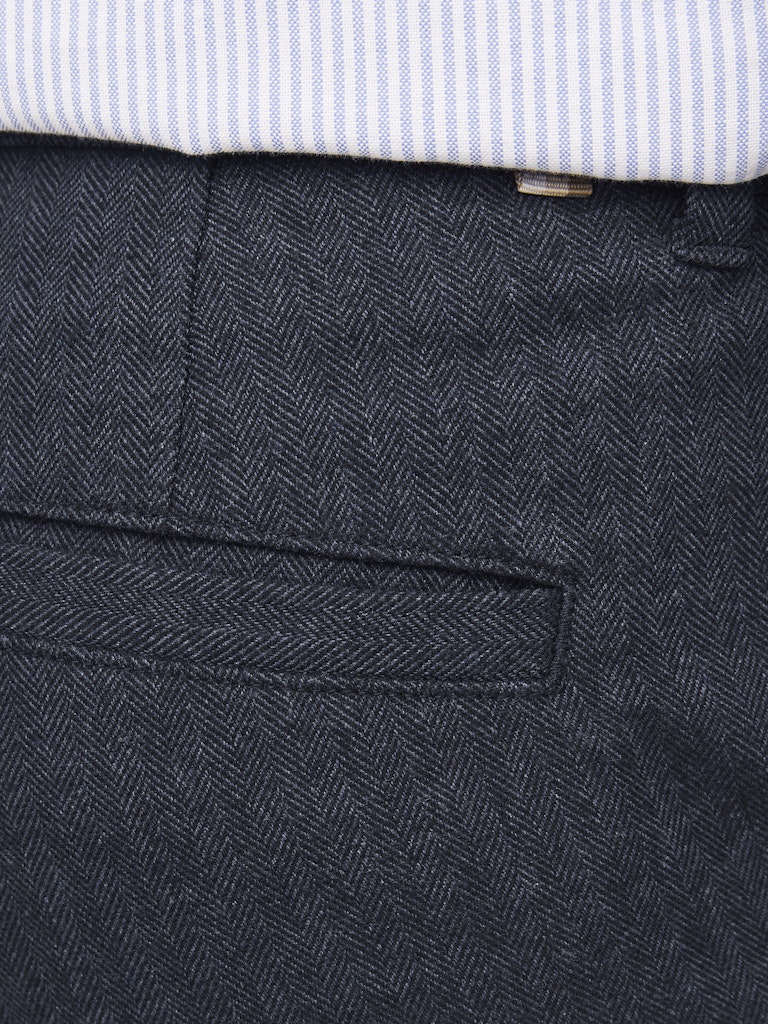 Marco Henry Navy Chino-Close up