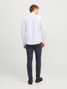 JACK & JONES Marco Henry Navy Chino Navy Blazer side view