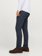 JACK & JONES Marco Henry Navy Chino Navy Blazer model front view