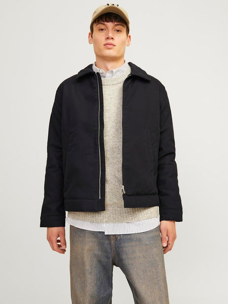 Bushwick Worker Jacket Black Spirit Clothing