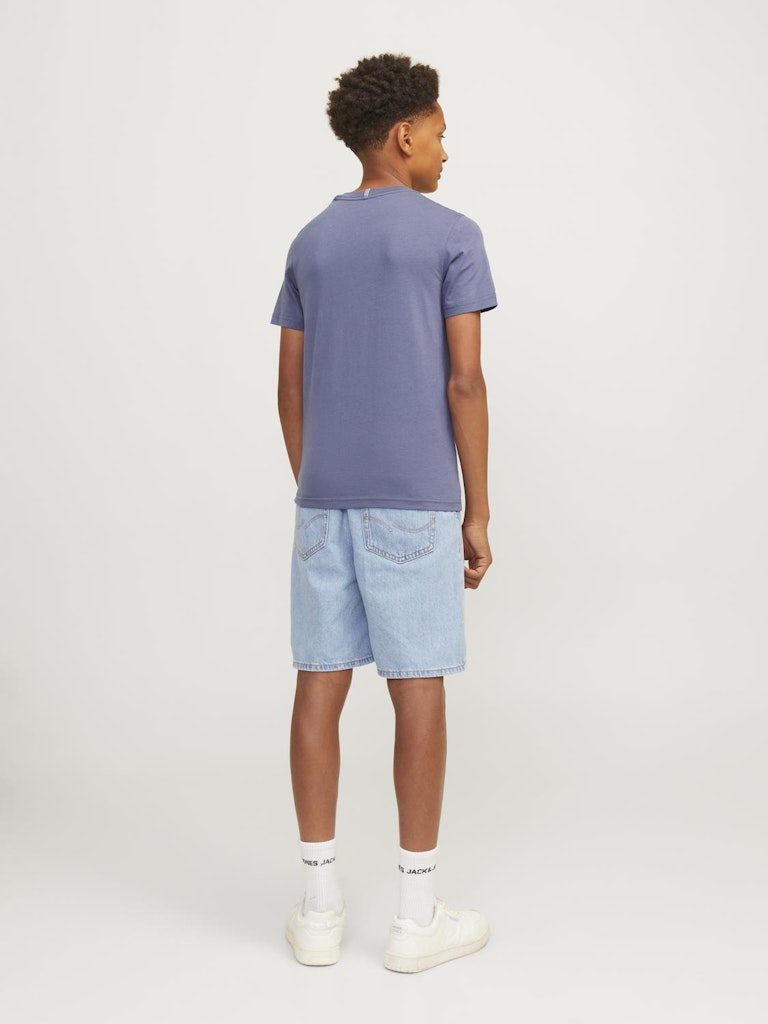 Frederiksberg Junior Boys Nightshadow Blue Tee-Back view