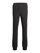 Jack Jones Youths Twill Fusion Sweat Pants Junior-Black Black back view