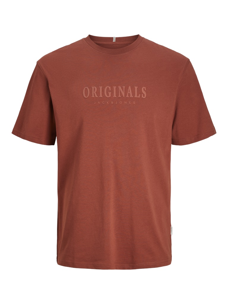 Frederiksberg Brandy Brown Tee-Front view