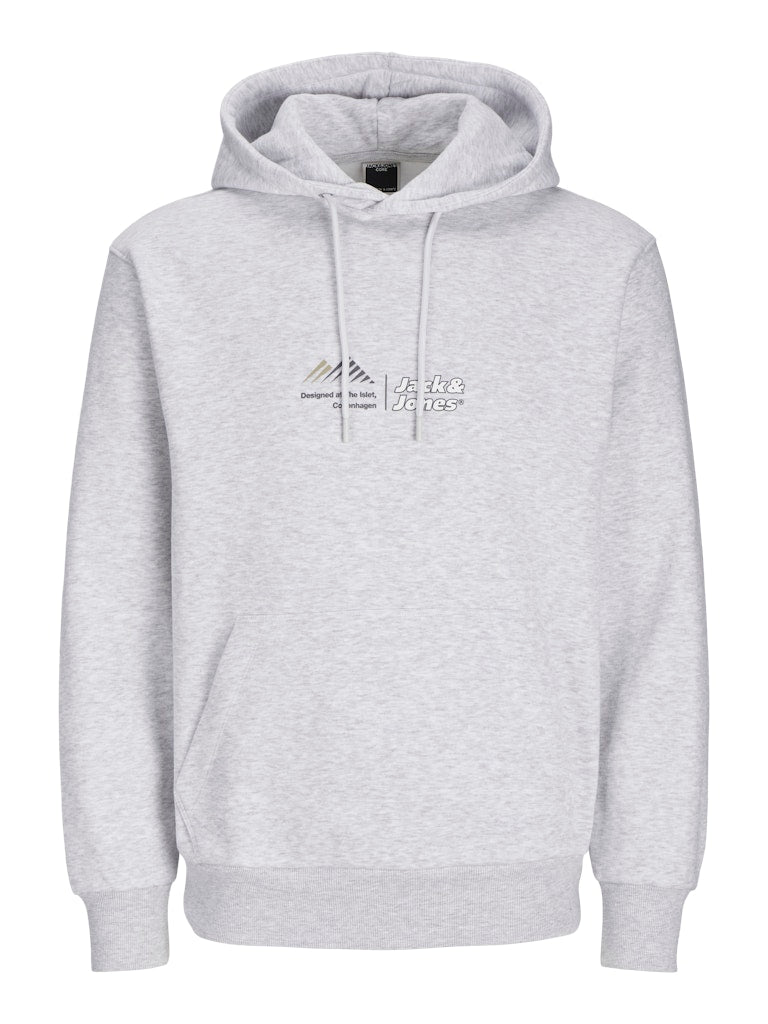 Lima Logo Light Grey Sweat Hoodie-Front view