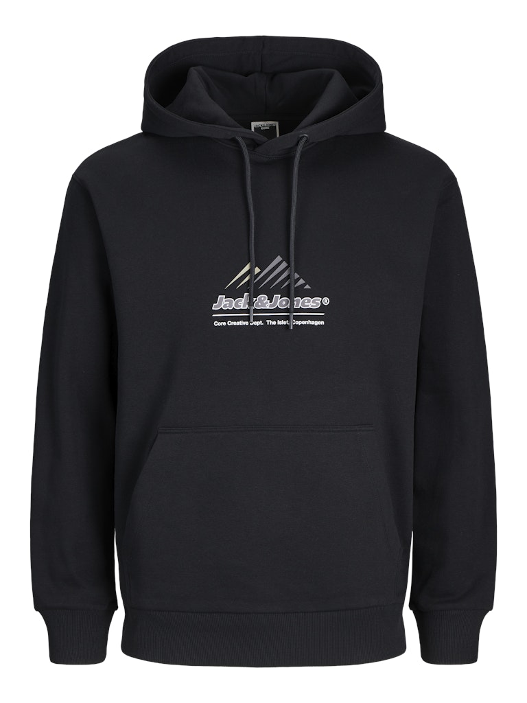 Lima Logo Black Sweat Hoodie-Front view