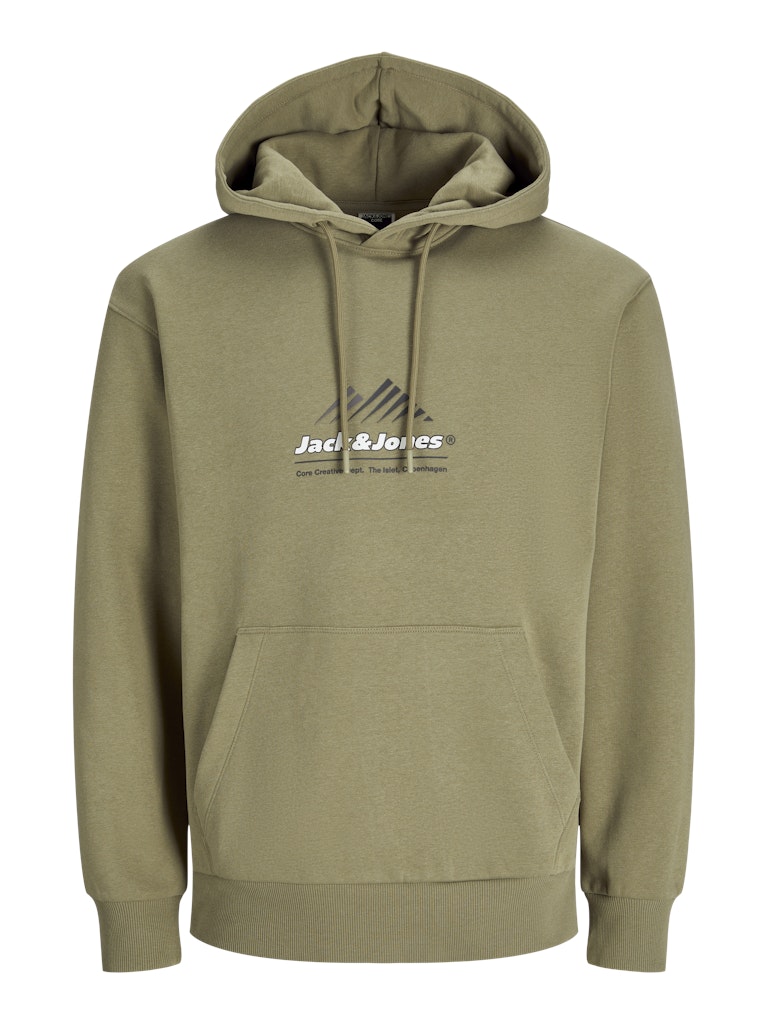 Lima Logo Silver Sage Sweat Hoodie-Front view