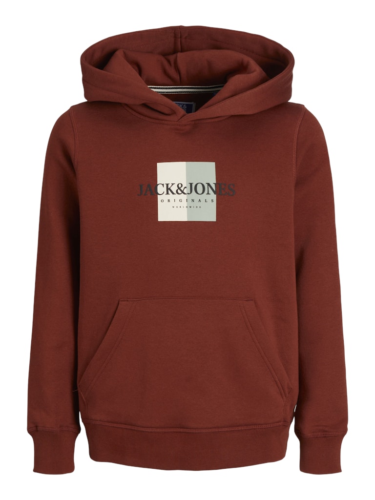 Frederiksberg Brandy Brown Sweat Junior Hoodie-Front view