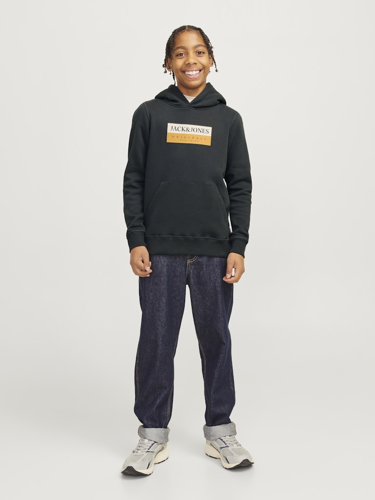 Frederiksberg Forest River Sweat Junior Hoodie-Full model view