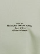 JACK JONES PREMIUM Chad Branding Tee -Aqua Gray Aqua Gray flat front view