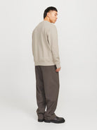 JACK JONES PREMIUM Chad Branding Silver Lining Sweat Silver Lining detail view