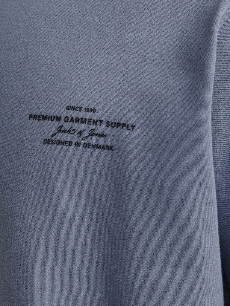 JACK JONES PREMIUM Chad Branding Tee-Flint Stone Flint Stone side view