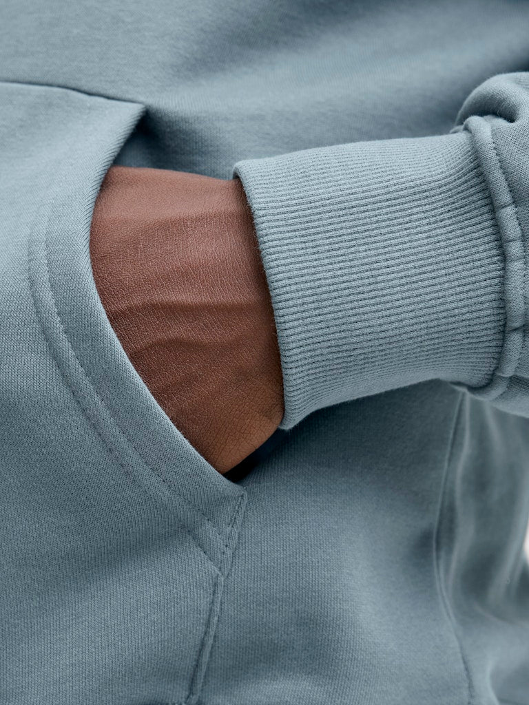 Men's Urban Edge Sweat Hood-Stormy Weather-Pocket & Cuff View