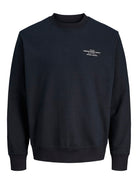 JACK JONES PREMIUM Chad Branding Black Beauty Sweat Black Beauty side view