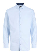 JACK JONES PREMIUM Parker Detail Cashmere Blue Shirt CASHMERE BLUE alternate view