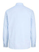 JACK JONES PREMIUM Parker Detail Cashmere Blue Shirt CASHMERE BLUE flat front view
