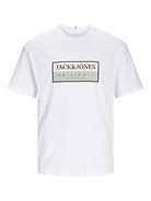 JACK JONES ORIGINALS Frederiksberg Bright White Tee Bright White back view