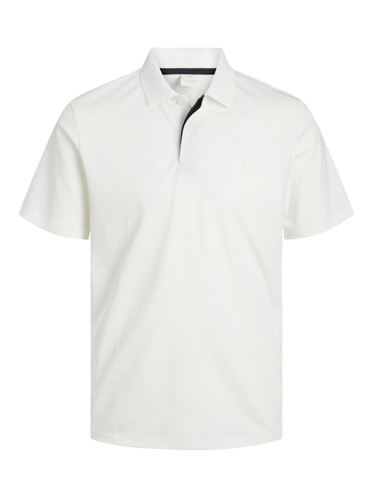 Rodney Short Sleeve Polo Junior-Cloud Dancer-Front View