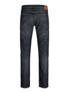 JACK & JONES Mike Original 156-Blue Denim BLUE DENIM flat front view