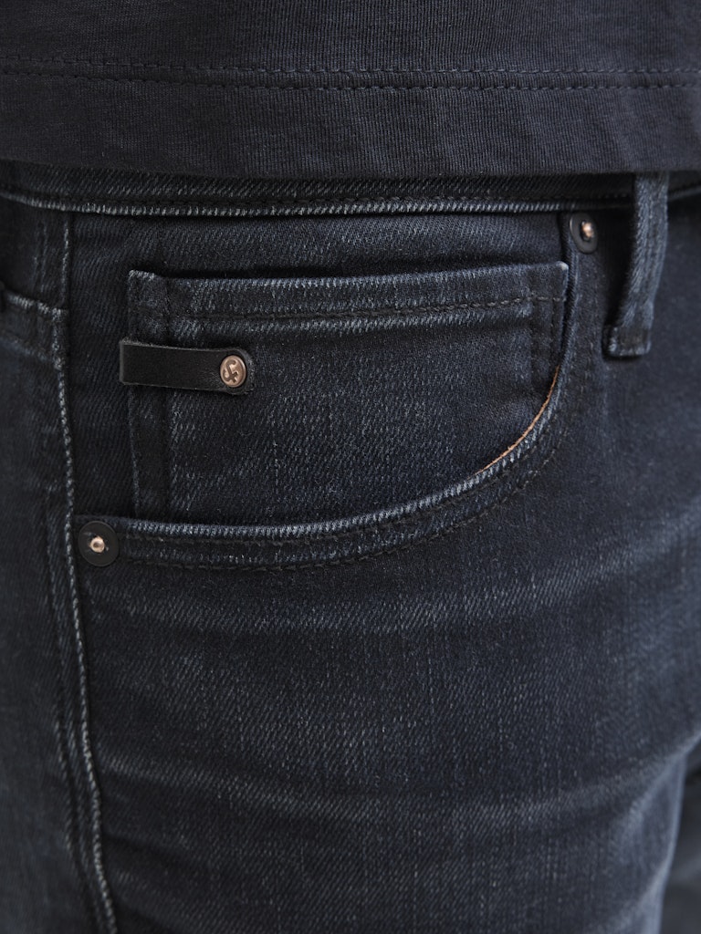Men's Glenn Icon 219 Jeans-Blue Denim-Pocket View