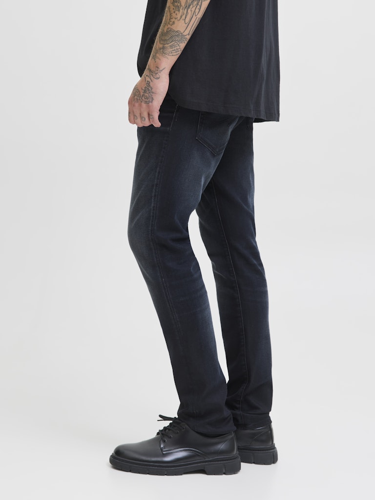 Men's Glenn Icon 219 Jeans-Blue Denim-Side View