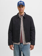 JACK & JONES Dover Worker Jacket-Black Black front view