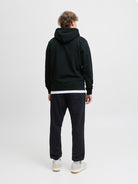 JACK & JONES Soho Sweat Hood-Black Black detail view