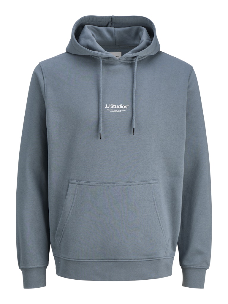 JACK & JONES Soho Sweat Hood-Stormy Weather Stormy Weather flat front view