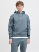 JACK & JONES Soho Sweat Hood-Stormy Weather Stormy Weather front view
