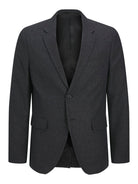 JACK JONES PREMIUM Martin Winter Tweed Blazer-Dark Navy Dark Navy side view