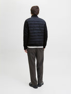 JACK JONES PREMIUM Hudson Hybrid Jacket-Dark Navy DARK NAVY back view