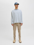 JACK & JONES Ace Arthur Dobby Brindle Cargo Pant Brindle detail view