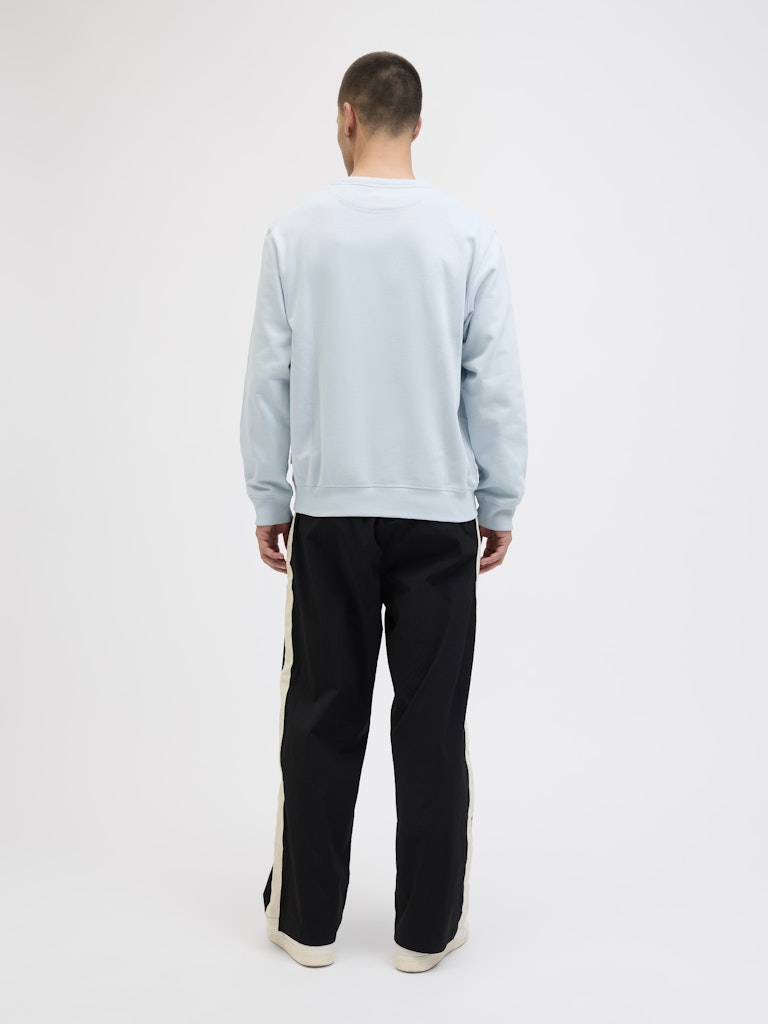 Men's Norrebro Emb Sweat Crew-Skyway-Model Back View