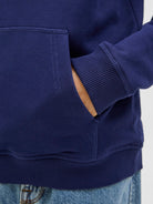 Boy's Norrebro Sweat Hood-Ocean Cavern-Pocket View