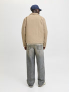 JACK & JONES Dover Worker Jacket-Crockery Crockery back view