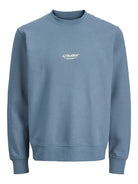 JACK & JONES Soho Sweatshirt-Blue Mirage Blue Mirage side view