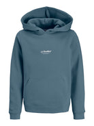 Jack Jones Youths Soho Junior Hoodie-Blue Mirage Blue Mirage front view