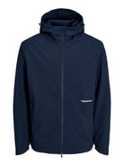 JACK JONES ORIGINALS Vesterbro Light Jacket-Navy Blazer Navy Blazer flat front view