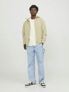 JACK JONES ORIGINALS Vesterbro Light Jacket-Fields Of Rye Fields Of Rye model front view