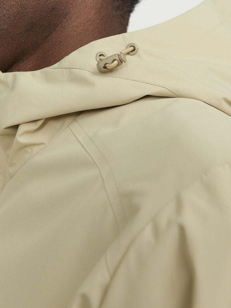 JACK JONES ORIGINALS Vesterbro Light Jacket-Fields Of Rye Fields Of Rye back view
