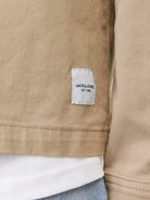 Jack Jones Youths Eon Overshirt Long Sleeve Junior-Crockery Crockery back view