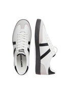 JACK & JONES Mambo Special Bright White Anthracite Trainers Bright White model front view