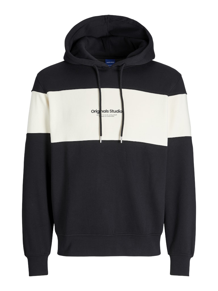 Vesterbro Black Block Sweat Hoodie-Front view